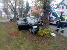 Wypadek w Magnuszowicach. Lądował śmigłowiec LPR