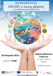 W najbliższy piątek odbędzie się spotkanie z ekspertami z dziedziny Zrównoważonego Rozwoju 