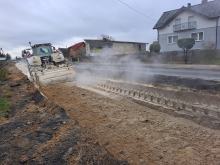 Postępują prace przy rozbudowie DK45 od Praszki do granicy województwa