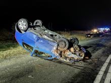 Zderzenie pojazdów w powiecie brzeskim. Sprawca miał 2,5 promila