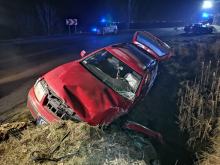 Zderzenie pojazdów w powiecie brzeskim. Sprawca miał 2,5 promila