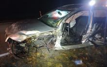 Pijany 73-latek wsiadł za kierownicę. Skończył podróż w rowie