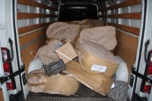 Przewoził ponad tonę nielegalnego tytoniu