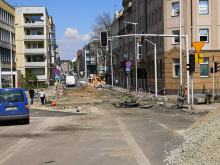 Przypominamy o zamkniętym skrzyżowaniu przy centrum Opole Główne. Patrzmy na znaki!