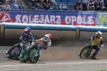 Pewna jazda Kolejarza w Pile