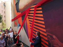 Uroczyście odsłonięto nowy muzyczny mural w Opolu