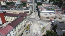 Przeciągają się prace przy przebudowie ulic 1-Maja i Reymonta