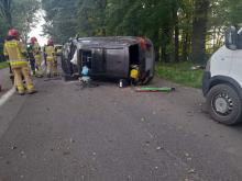 32-letni kierowca spowodował wypadek w Prószkowie. Był kompletnie pijany