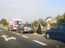 Zderzenie pojazdów w Chrząstowicach