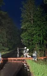 Służby podsumowują działania w związku z przejściem ulewy nad Opolszczyzną