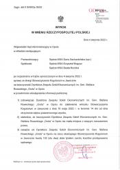 Dyrektor szkoły odmówił pokazania treści kartkówek i sprawdzianów. Nakazał mu to sąd