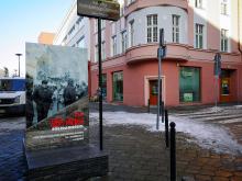 Uroczyście odsłonięto tablicę informacyjną Izby Pamięci Solidarności