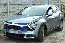 Nowy radiowóz na wyposażeniu kluczborskiej Policji
