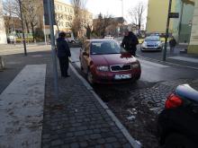 Potrącenie pieszego na Sienkiewicza w Opolu