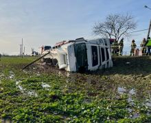 Cysterna przewróciła się do rowu. Interwencja służb w powiecie namysłowskim