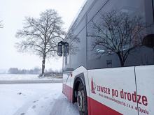Autobusy miejskie nie radzą sobie z trudnymi warunkami zimowymi