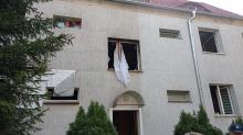 Eksplozja w mieszkaniu w Brzegu