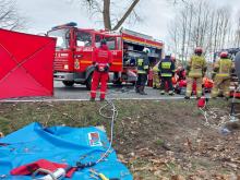 Poważny wypadek w powiecie brzeskim