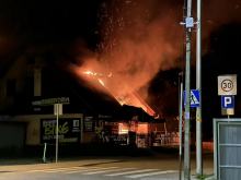 Pożar budynku przy Rzeszowskiej Opolu