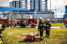 Ponad 70 strażaków ćwiczyło w Elektrowni Opole