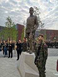 Pomnik Witolda Pileckiego oficjalnie odsłonięty