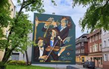 Mural Zbigniewa Wodeckiego jest już ukończony. W czerwcu oficjalne odsłonięcie