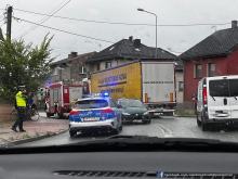 Wiozła dwójkę dzieci, miała ponad 2 promile. Uderzyła w ciężarówkę