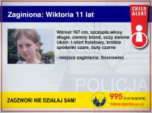 Policja uruchomiła CHILD ALERT! Zaginęła 11-letnia Wiktoria z Sosnowca