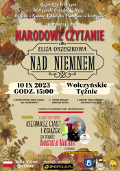 Narodowe Czytanie w Wołczynie- z pomocą Nastce chorej na mukowiscydozę