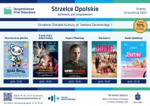 Bezgotówkowe Kino Objazdowe przyjeżdża do Strzelec Opolskich, Olesna i Świerczowa!