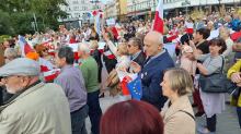 Wiec poparcia dla Marszu Miliona Serc w Opolu
