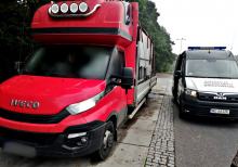 Skontrolowano busa. Jego waga niemal dwukrotnie przekroczyła normę