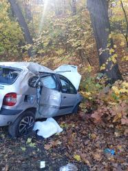 Wypadek na trasie Łambinowice-Szadurczyce. Jedna osoba przewieziona do szpitala