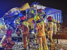 Zablokowana A4 w obu kierunkach