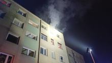 Tragiczny pożar mieszkania w Krapkowicach. Nie żyje jedna osoba