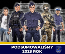 Opolscy policjanci podsumowali 2023 rok