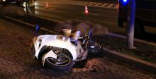 Wypadek motocyklisty na ul. Ozimskiej w Opolu 