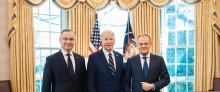 Historyczna wizyta. Tusk i Duda w USA