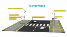 MZd prowadzi przetarg na budowę dwóch bezpiecznych przejść dla pieszych pn. "Super zebra"