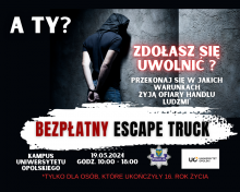 Projekt Escape Truck już jutro w Opolu