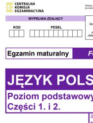 Zdjęcia arkusza z matury z języka polskiego w sieci. CKE: sprawa zostanie zgłoszona na policję
