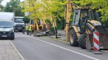 Remont chodnika na Matejki. Prace potrwają około trzech tygodni