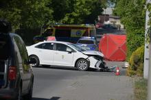 Śmiertelny wypadek na ul. Harcerskiej w Opolu. Nie żyje motocyklista