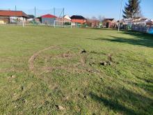 Zniszczone boisko w Głogówku - sprawcą 15-latek 