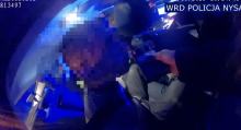 Pościg ulicami Nysy. Pijany i bez uprawnień, zatrzymany przez patrol policjantek (WIDEO) 