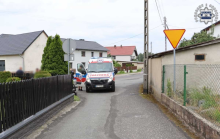 Hulajnogą elektryczną wjechał w płot. 13-latek trafił do szpitala