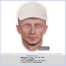Policja publikuje portret pamięciowy podejrzewanego o usiłowanie włamania w Starych Kolniach