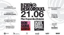 Dzień Deskorolki w Opolu - zawody, mural i koncert donGuralesko