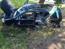 Zderzenie na DK46 pod Pakosławicami. Lądował LPR