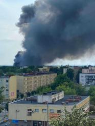 Trwa akcja gaśnicza w Kędzierzynie-Koźlu. W akcji już łącznie 24 zastępy